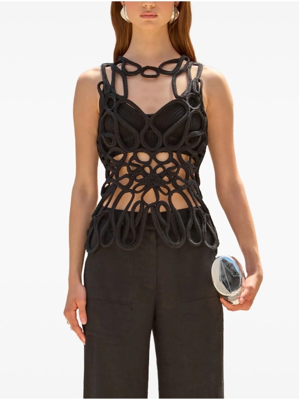Cult Gaia Danica Knit Top